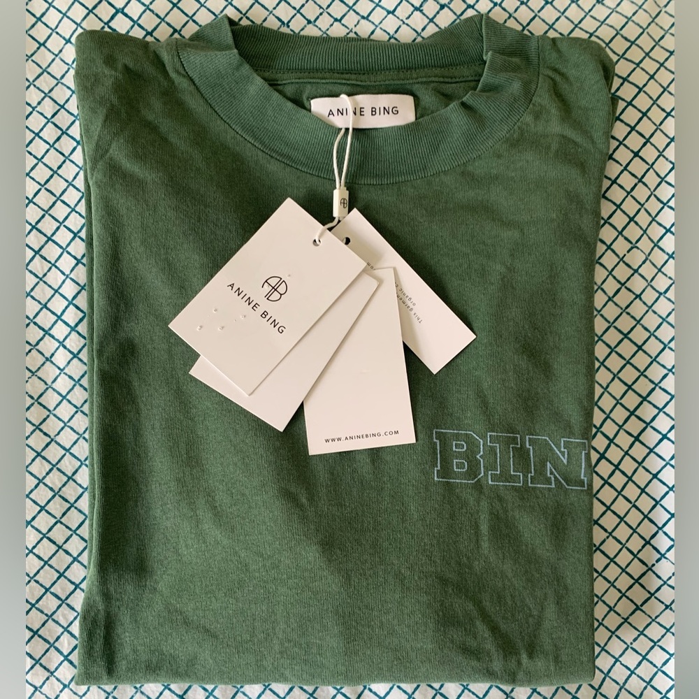 Anine Bing Ashton Bing Live Tee NEW Size Small - Picture 15 of 16